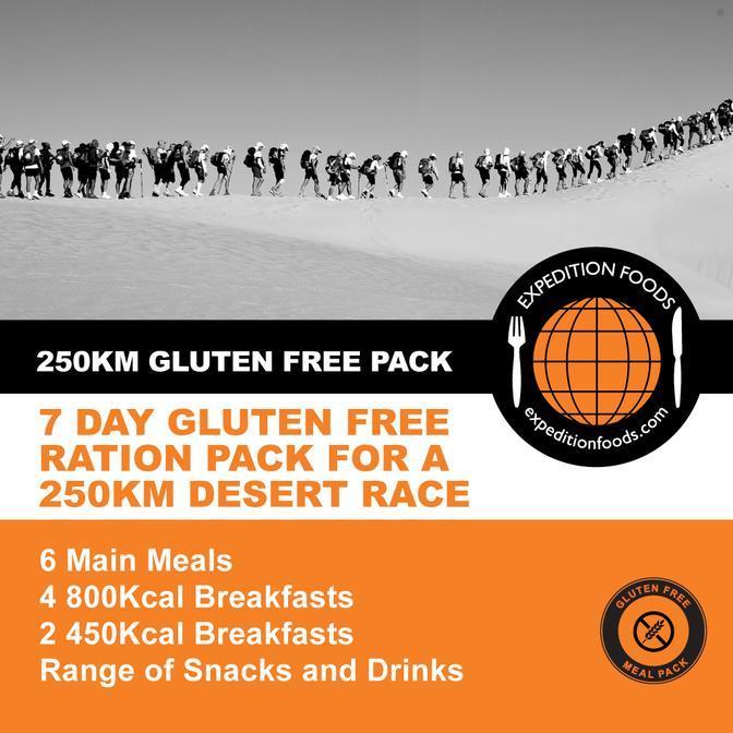 Expedition Foods, Expedition Foods - 250km Desert Race Gluten-Free Nutrition Pack, Day Ration Packs, Wylies Outdoor World,