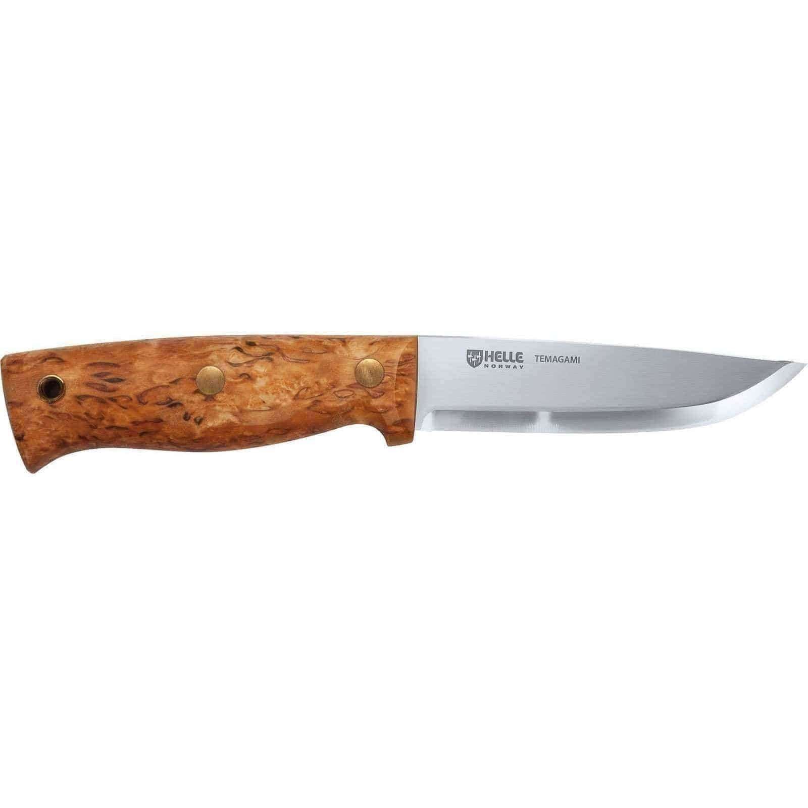 Helle, Helle Temagami Knife, Fixed Blade Bushcraft Knives, Wylies Outdoor World,