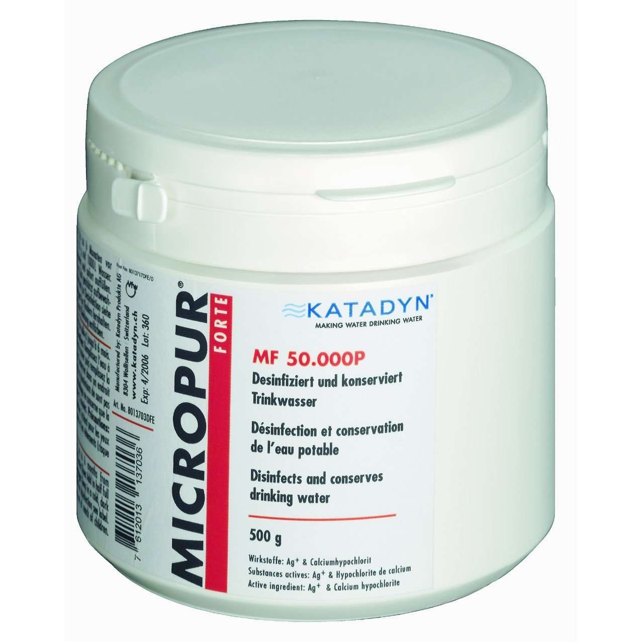 Katadyn Micropur Forte Purification Powder - Wylies Outdoor World