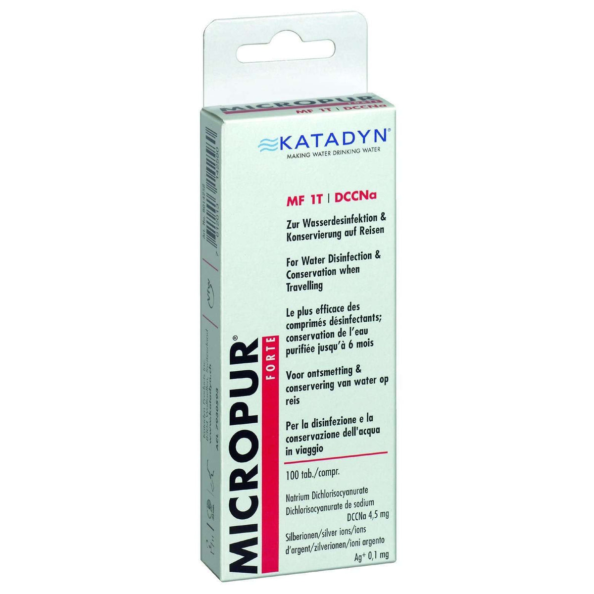 Katadyn Micropur Forte Purification Tablets - Wylies Outdoor World