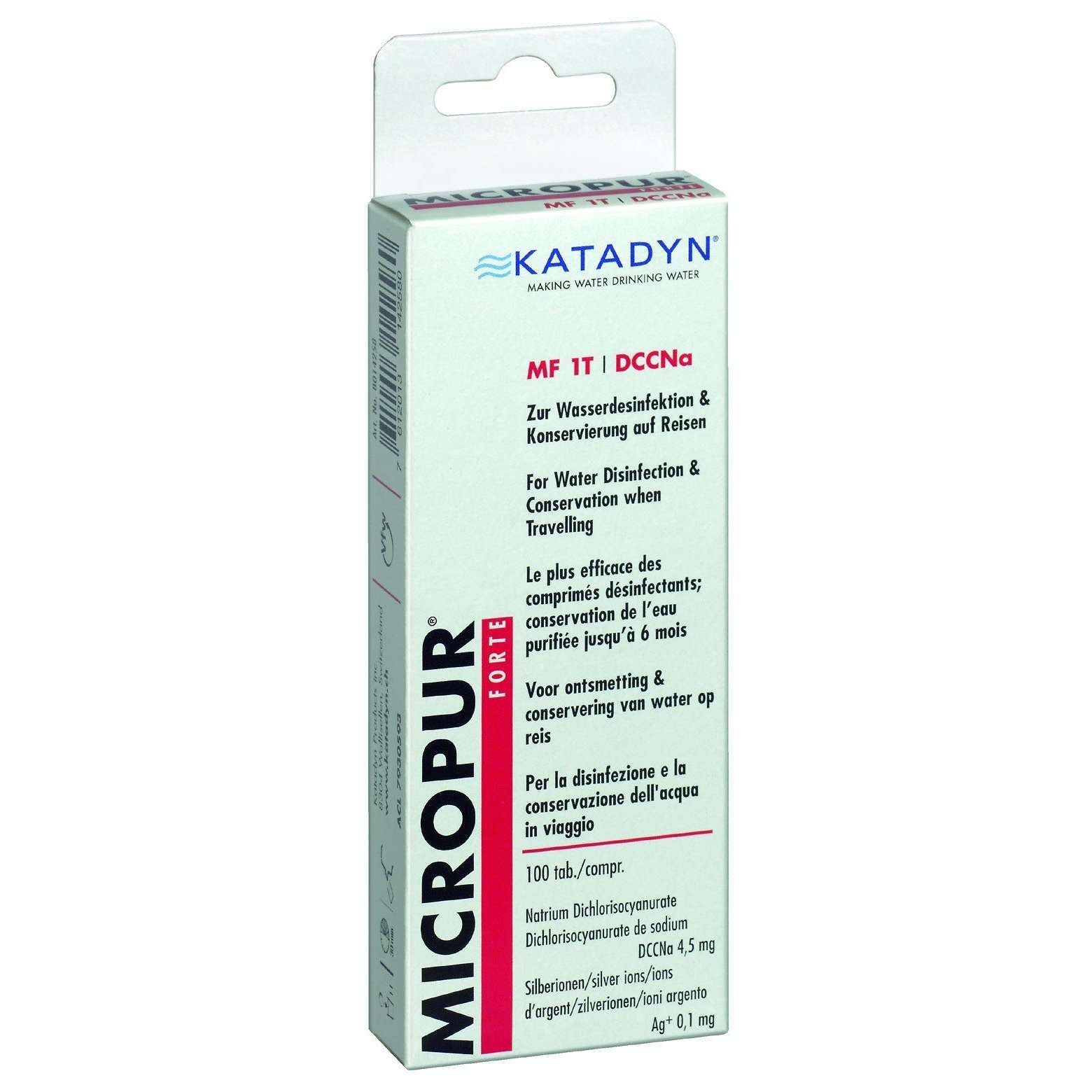 Katadyn, Katadyn Micropur Forte Purification Tablets, Water Purification,Wylies Outdoor World,