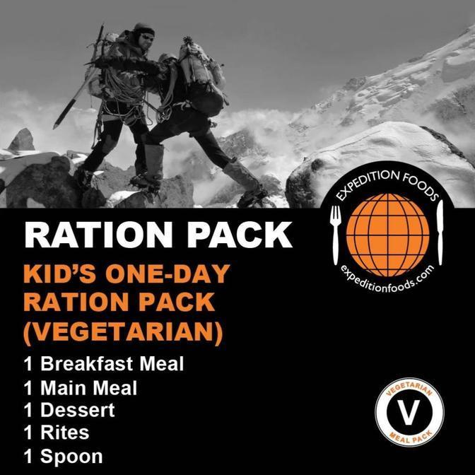 Expedition Foods - Kid's One Day Ration Pack - Wylies Outdoor World