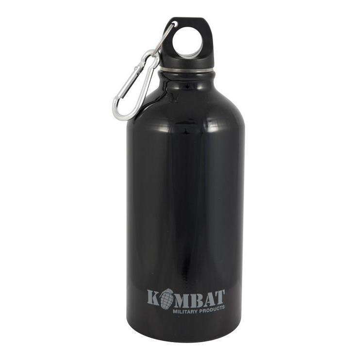Kombat UK, Aluminium Water Bottle - 500ml, Single Wall Drinking Bottles, Wylies Outdoor World,