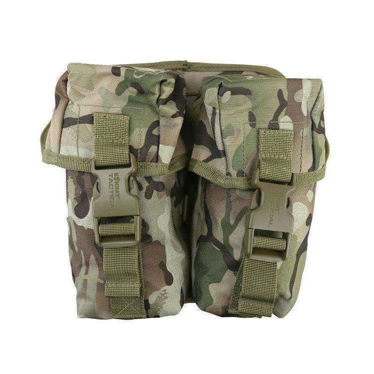 Kombat UK, Double Ammo Pouch with Molle Fixing - BTP, Pouches, Wylies Outdoor World,