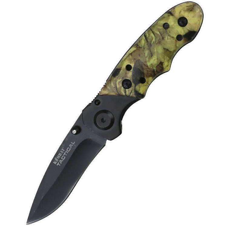 Kombat UK Camo Mini Lock Knife - Wylies Outdoor World