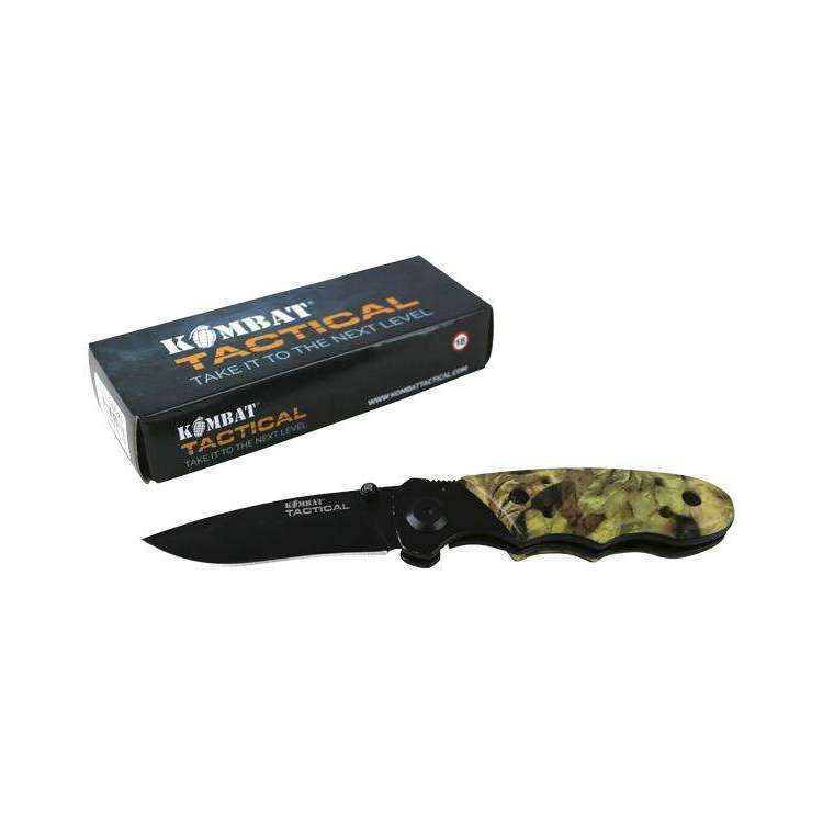 Kombat UK Camo Mini Lock Knife - Wylies Outdoor World