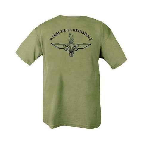 Kombat UK Parachute Regiment T-shirt - Olive Green - Wylies Outdoor World