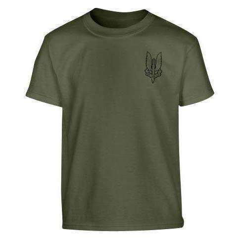 Kombat UK, SAS T-shirt - Olive Green, T-Shirts, Shirts & Vests, Wylies Outdoor World,