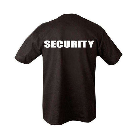 Kombat UK Security Double Print T-shirt - Black - Wylies Outdoor World