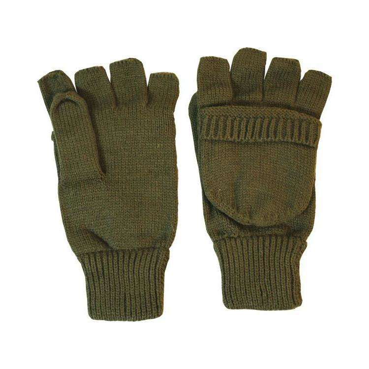 Kombat UK Shooters Mitts - Olive Green - Wylies Outdoor World