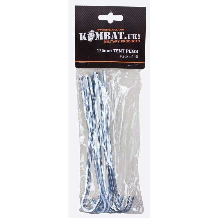 Kombat UK, Tent Pegs (10 Pack), Tent Accessories, Wylies Outdoor World,