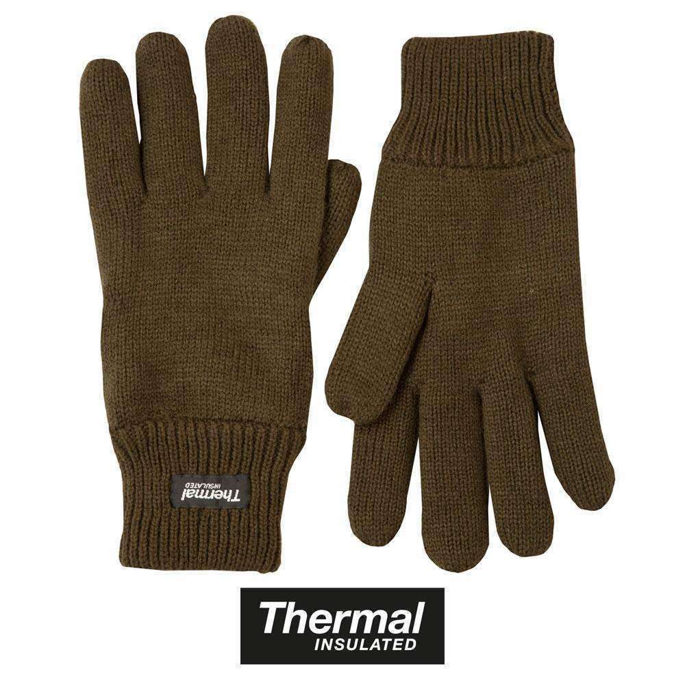 Kombat UK, Thermal Gloves - Olive Green, Gloves, Wylies Outdoor World,