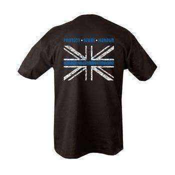 Kombat UK Thin BLUE Line T-Shirt - Wylies Outdoor World