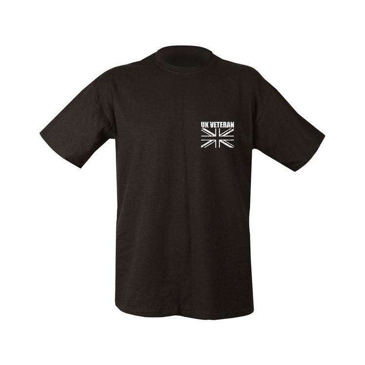 Kombat UK, Veterans Freedom T-shirt - Black, T-Shirts, Shirts & Vests, Wylies Outdoor World,