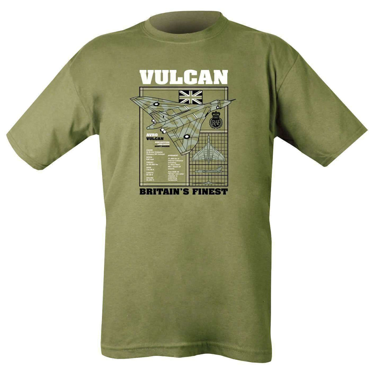 Kombat UK Vulcan T-shirt - Olive Green - Wylies Outdoor World