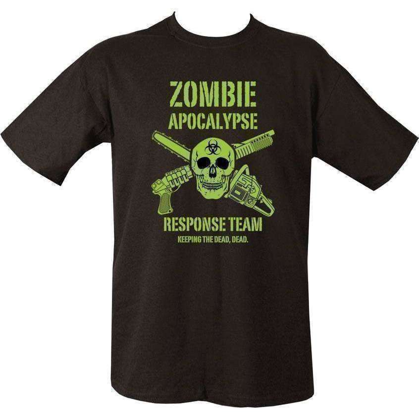 Kombat UK, Zombie Apocalypse T-shirt - Black, T-Shirts, Shirts & Vests, Wylies Outdoor World,