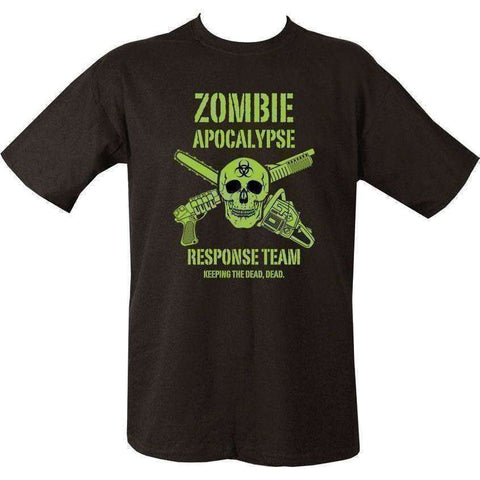 Kombat UK Zombie Apocalypse T-shirt - Black - Wylies Outdoor World