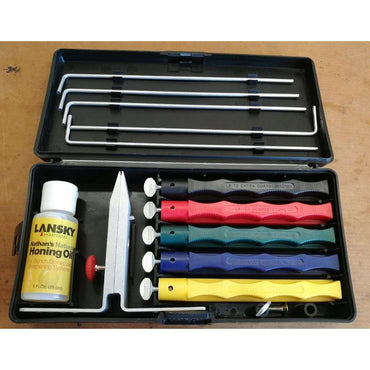 Lansky, Lansky - Deluxe Sharpening System, Sharpening Kits, Wylies Outdoor World,