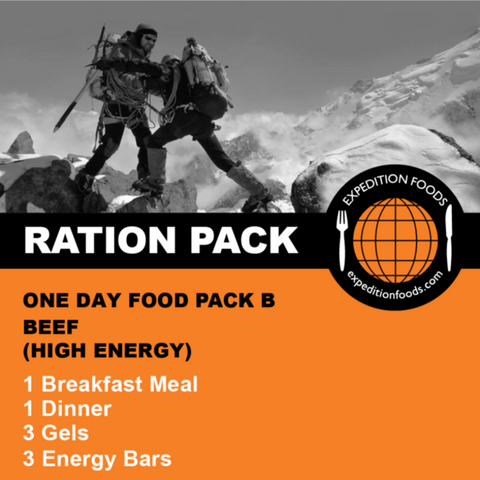 Expedition Foods, Expedition Foods - One Day Food Pack B / Multi-Day Stage Race, Day Ration Packs,Wylies Outdoor World,