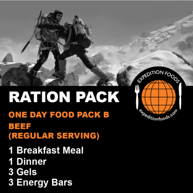 Expedition Foods, Expedition Foods - One Day Food Pack B / Multi-Day Stage Race, Day Ration Packs,Wylies Outdoor World,