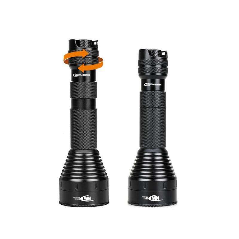 Night Master NM1 SL Long Range Hunting Light with Chargeable LEDs & Rear Focus - Wylies Outdoor World