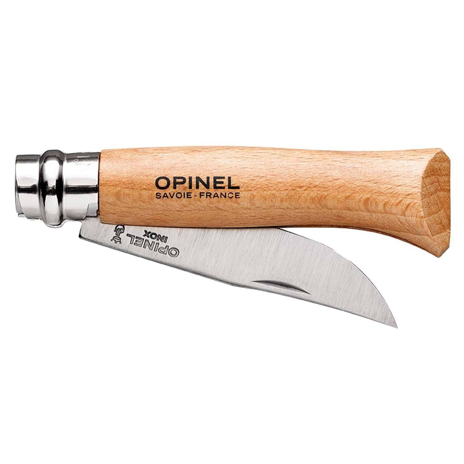 Opinel, Opinel No.8 Classic Original Stainless Steel Knife, Folding Knives, Wylies Outdoor World,