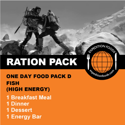 Expedition Foods, Expedition Foods - One Day Pack D, Day Ration Packs,Wylies Outdoor World,