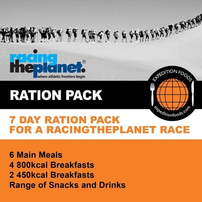 Expedition Foods, Expedition Foods - RacingThePlanet Ultramarathon 250km Nutrition Pack, Day Ration Packs, Wylies Outdoor World,