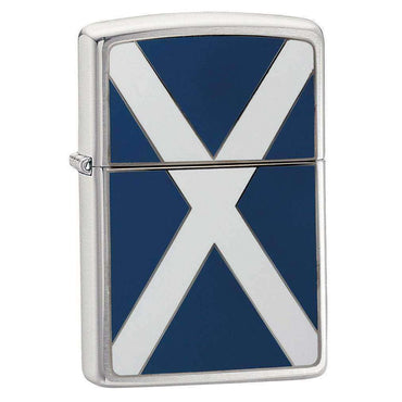 Zippo, Zippo Scotland Flag Lighter, Waterproof Matches & Lighters, Wylies Outdoor World,