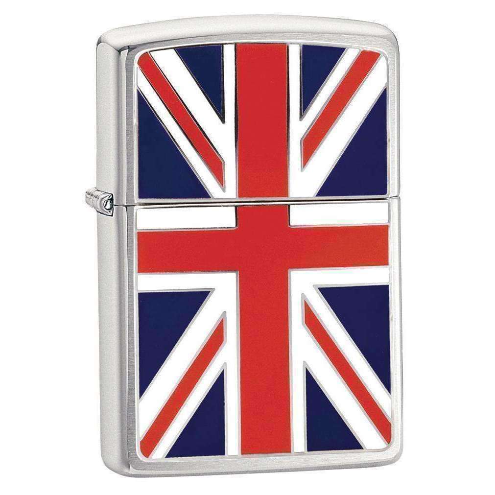 Zippo Union Jack Flag Lighter - Wylies Outdoor World