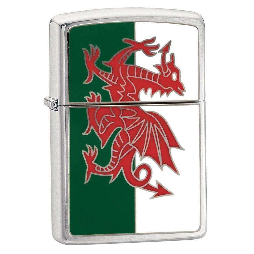 Zippo Wales Flag Lighter - Wylies Outdoor World